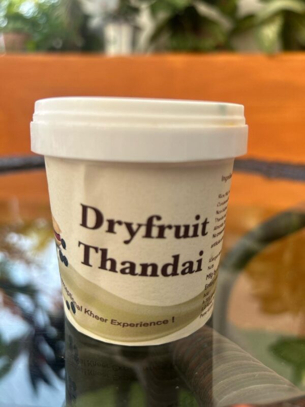 Dryfruit thandai